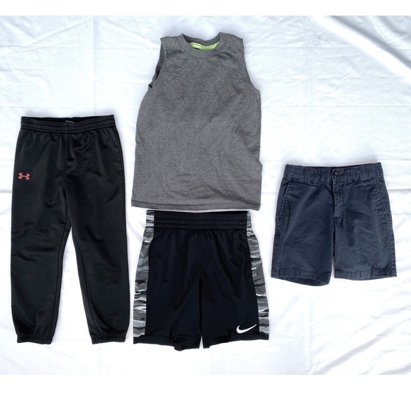 Ralph Lauren Other - Bundle of Boy Ralph Lauren Polo‎ Chino Shorts UA Sweats Classic Fit Kids 4/4T